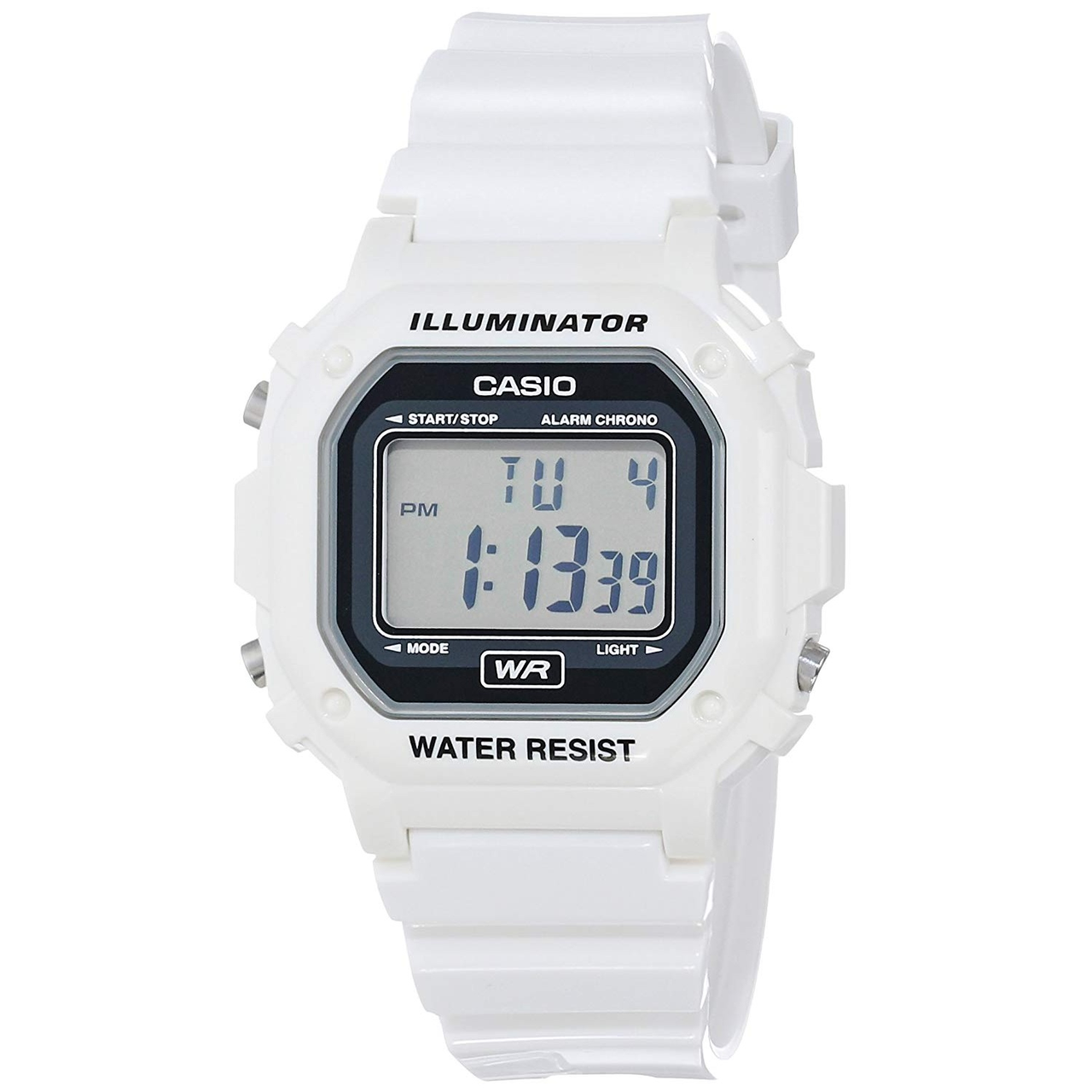 【含税直邮】Casio 卡西欧 F-108WHC-7ACF 经典白色树脂表带手表