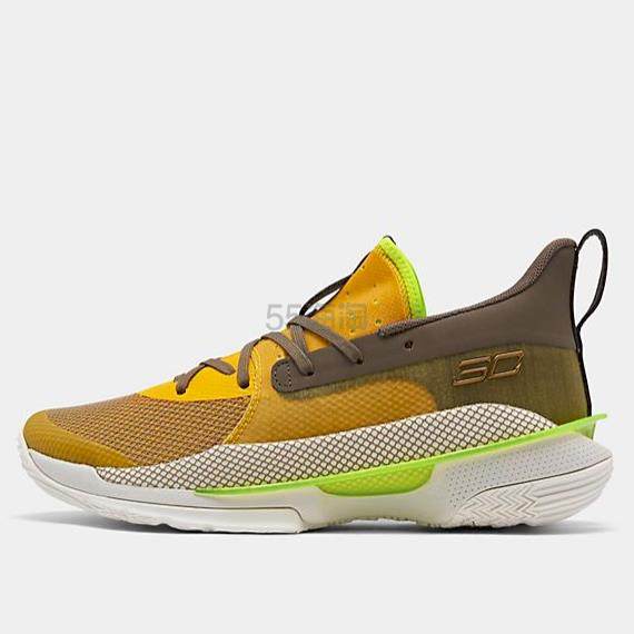 Under Armour 安德玛 Curry 7 库里7 男子篮球鞋 金矿棕