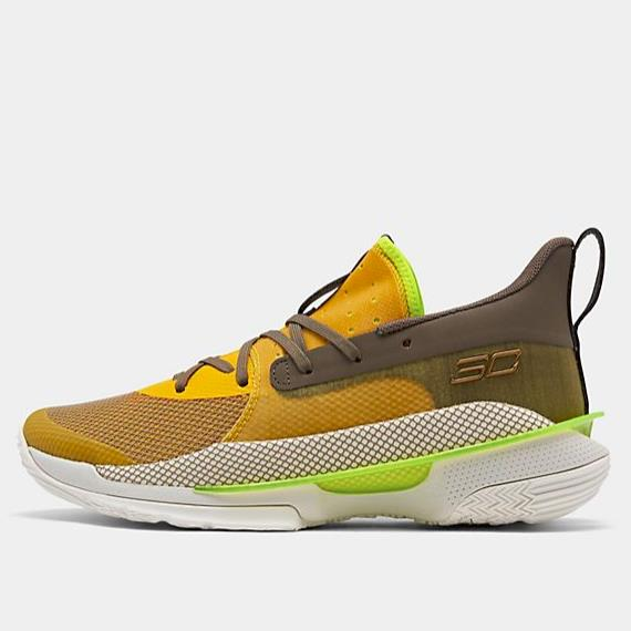 Under Armour 安德玛 Curry 7 库里7 男子篮球鞋 金矿棕