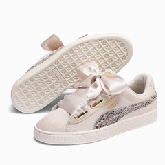 【额外7.5折】Puma 彪马 Suede Heart Snake Lux 女子板鞋