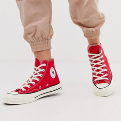 【黄金码还有】Converse All Star Hi 70s 红色高帮帆布鞋