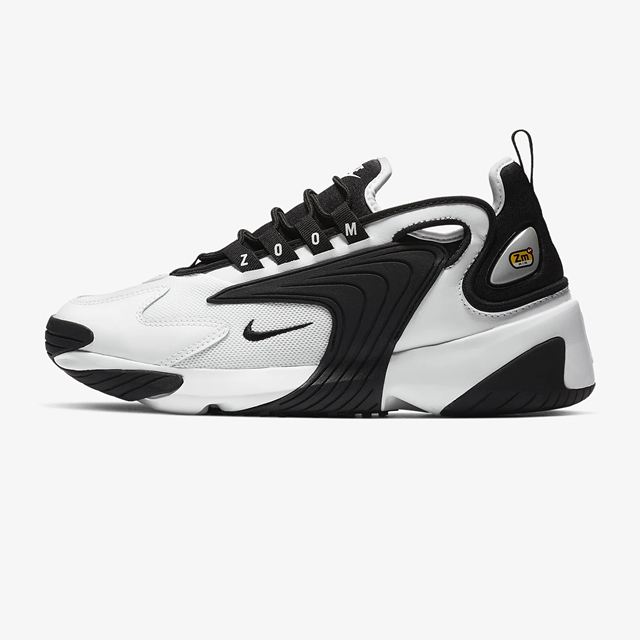 nike 耐克 zoom 2k 黑白拼色女子运动鞋