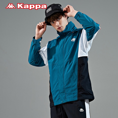 【返利7.2%】Kappa 卡帕背靠背 男款防风衣秋冬串标休闲外套