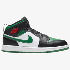 【3码有】乔丹 Air Jordan 1 中童款篮球鞋 黑绿脚趾