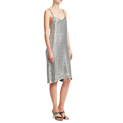 Dodo Bar Or 亮片吊带裙礼服裙