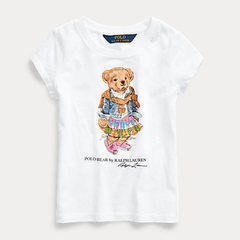 Ralph Lauren 拉夫劳伦 Madras Bear 儿童T恤