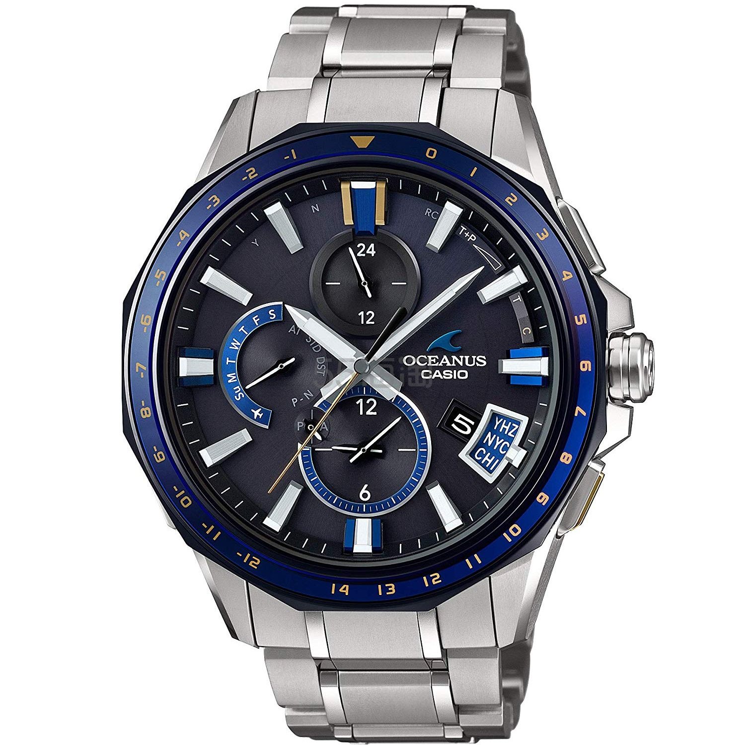 新低价日亚自营casio卡西欧海神系列ocwg2000g1ajf蓝牙光动能电波表