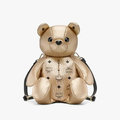 MCM 美国官网 Zoo Bear Backpack in Visetos 小熊双肩包