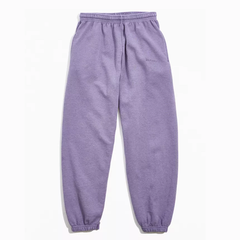 iets frans… Embroidered 紫色慢跑裤