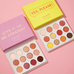 【补货】ColourPop卡拉泡泡 give it+yes please 眼影盘套盒