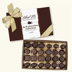 Ethel M Chocolates 黑巧克力礼品盒 24颗
