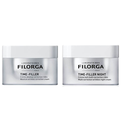 【价值￡124】Filorga 菲洛嘉 *逆龄时光日晚霜套组 50ml*2