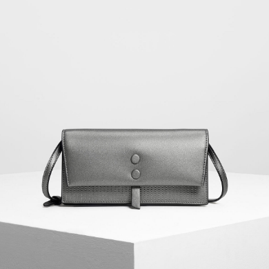Charles & Keith Topstitch 小ck手拿包