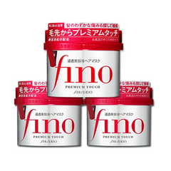 【返利10.8%】Shiseido 资生堂 FINO 柔顺修复渗透护发膜 230g*3盒