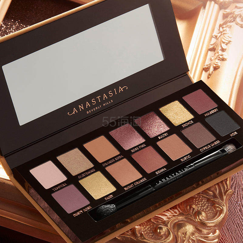 Anastasia Beverly Hills ABH 柔光14色眼影盘 Soft Glam