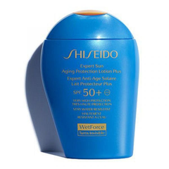 Shiseido 资生堂 新艳阳夏臻效水动力*乳液 蓝胖子 SPF50+ 100ml