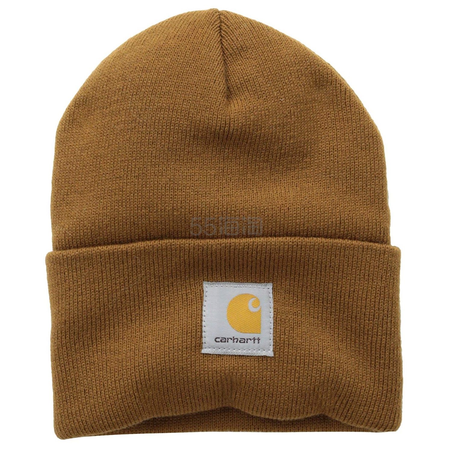 2件9.5折！【中亚Prime会员】Carhartt 卡哈特 纯色针织帽 A18