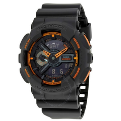 【55专享】Casio 卡西欧 G-Shock 系列 灰橙拼色男士运动腕表 GA110TS-1A4