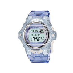 新低价！【亚马逊海外购】Casio 卡西欧 Baby-G系列 BG169R 透明表带女款运动手表