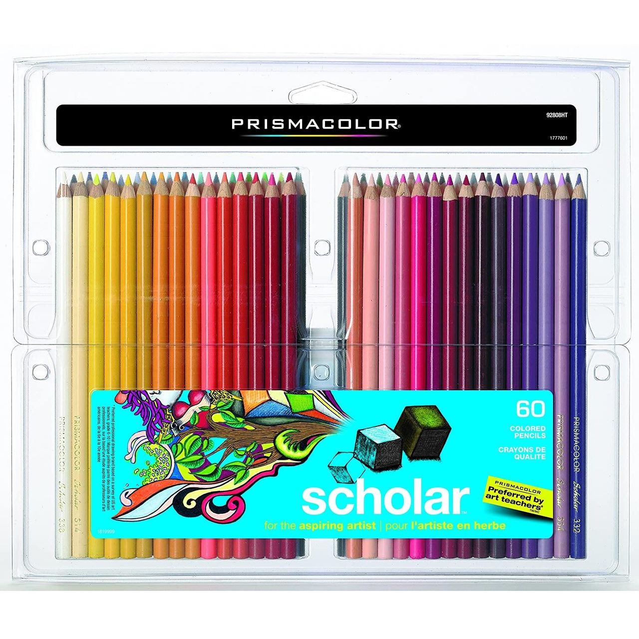 【中亚Prime会员】Prismacolor 霹雳马 学院级油性彩铅 60色