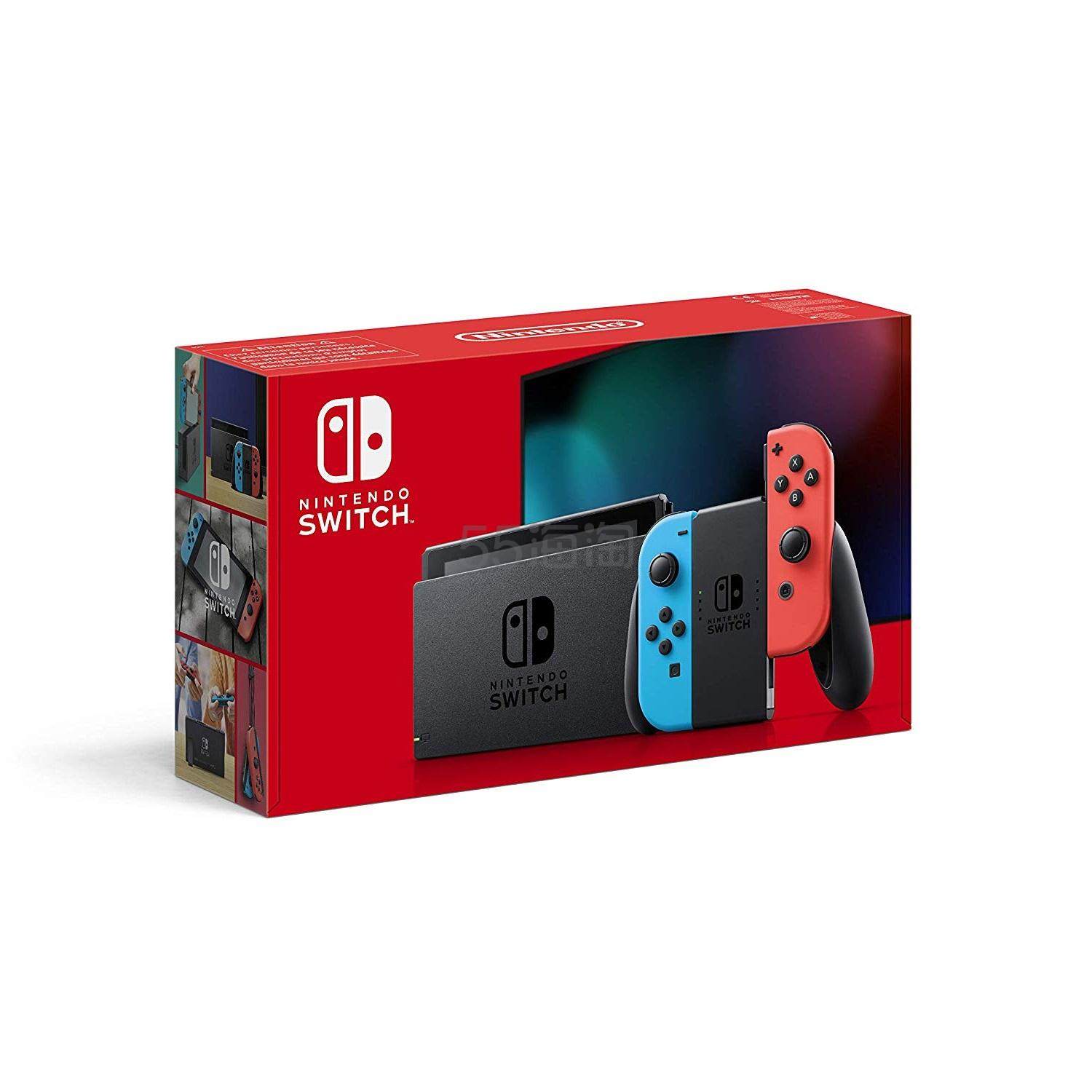 【中亚Prime会员】Nintendo 任天堂 Switch 红蓝版续航升级版游戏机