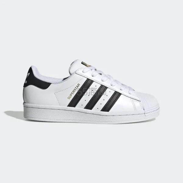 38码好价！【中亚Prime会员】adidas Originals 三叶草 Superstar 大童款金标贝壳头运动鞋