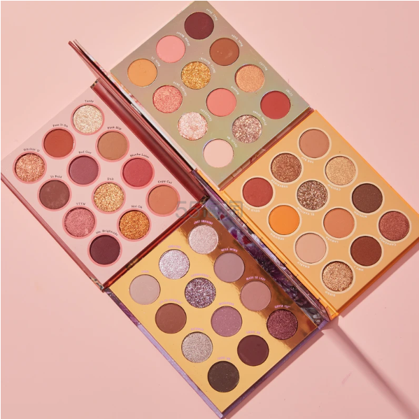 【补货】ColourPop 官网 2019年*受欢迎眼影盘4件套