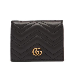 GUCCI GG Marmont 绗缝设计小钱包