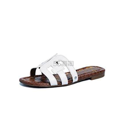 Sam Edelman Bay 白色凉拖鞋