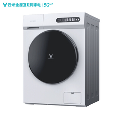 【27日0点】【前2小时】VIOMI 云米 WD8FM-W1A 洗烘一体滚筒洗衣机 8公斤