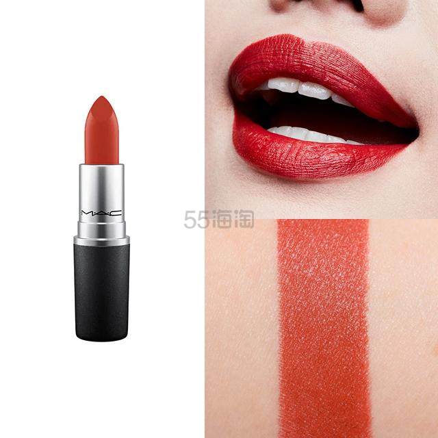 6.5折！MAC 魅可 柔感哑光唇膏 经典小辣椒色 Chili