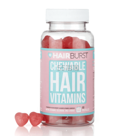 【7折】Hairburst *健发护发爱心维生素软糖 60粒 草莓黑加仑口味