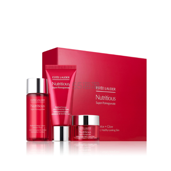 【5.3折+满额赠礼】Estee Lauder 雅诗兰黛红石榴护肤套装