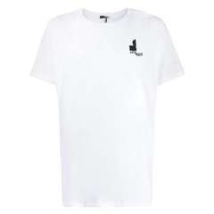 ISABEL MARANT logo 图案白色T恤