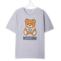 14Y 有货~MOSCHINO KIDS teddy logo印花短袖T恤