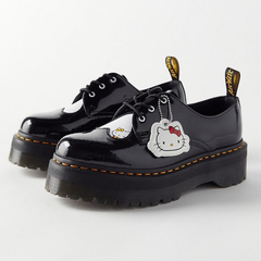 Dr. Martens X Hello Kitty 联名 1461 Quad 厚底牛津鞋