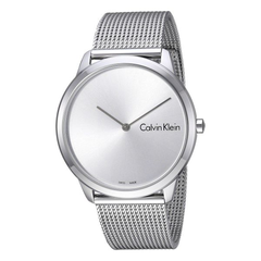 Calvin Klein 卡尔文·克莱因 Minimal 系列 银色男士时装腕表 K3M211Y6