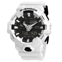 【55专享】近期低价！Casio 卡西欧 G-Shock 系列 黑白男士运动腕表 GA-700-7ACR