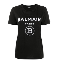 BALMAIN logo 女士T恤衫