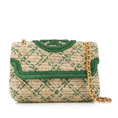 TORY BURCH Fleming 编织单肩包