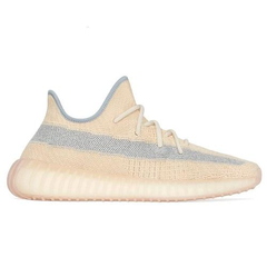 【5姐资讯】adidas 阿迪 Yeezy 椰子 Boost 350 V2 男子运动鞋 Linen