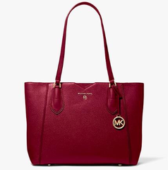 Michael Kors Mae 荔枝纹托特包 中号