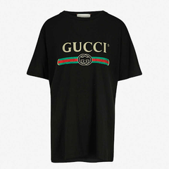 Gucci Logo-print cotton-jersey 短袖T恤