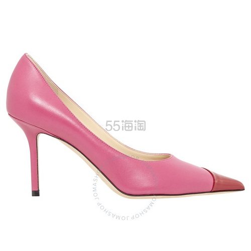 55专享jimmychoo194love85粉红色高跟鞋