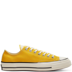 Converse 匡威 Chuck 70 黄色低帮帆布鞋