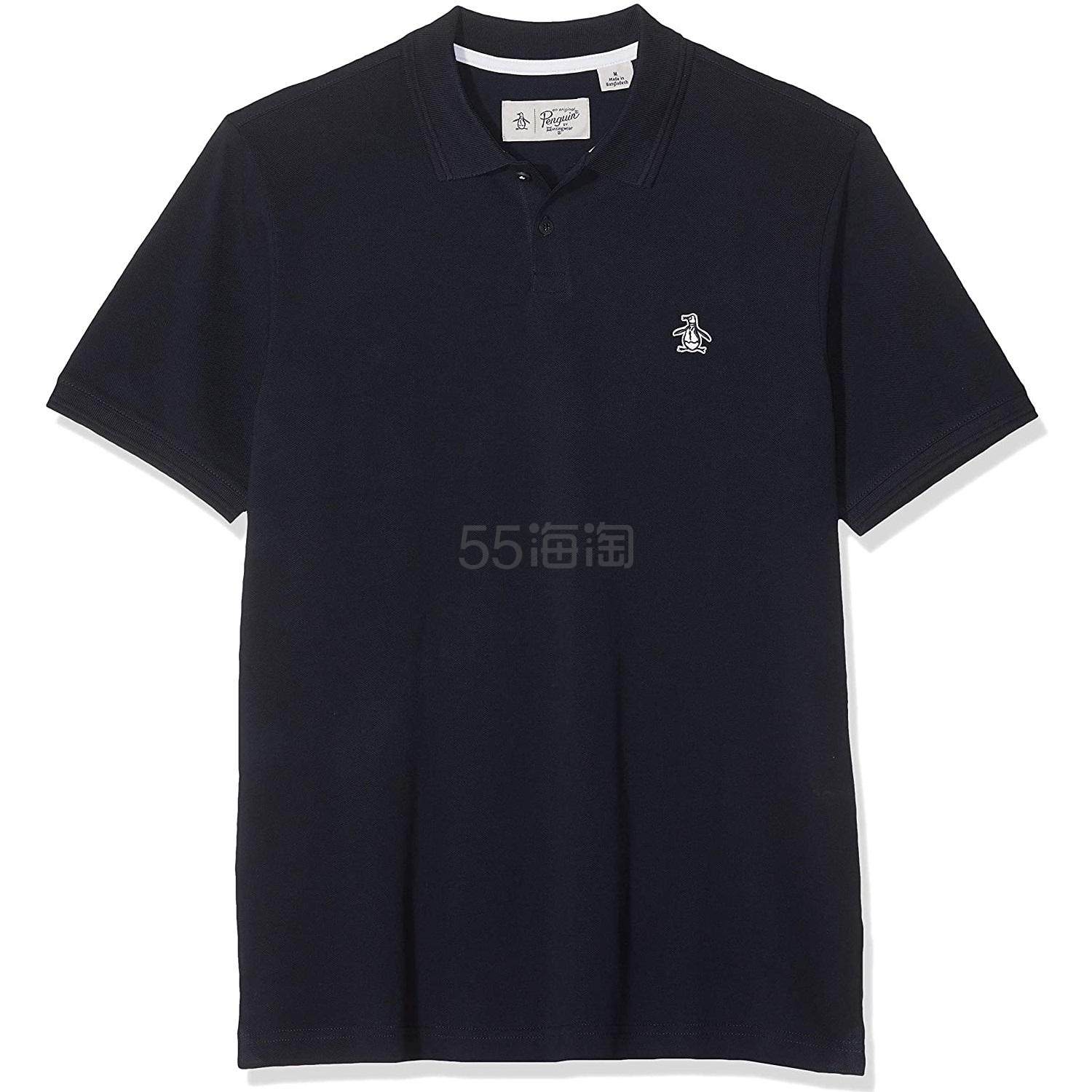 【中亚Prime会员】Original Penguin 企鹅牌 男士纯棉长袖Polo衫