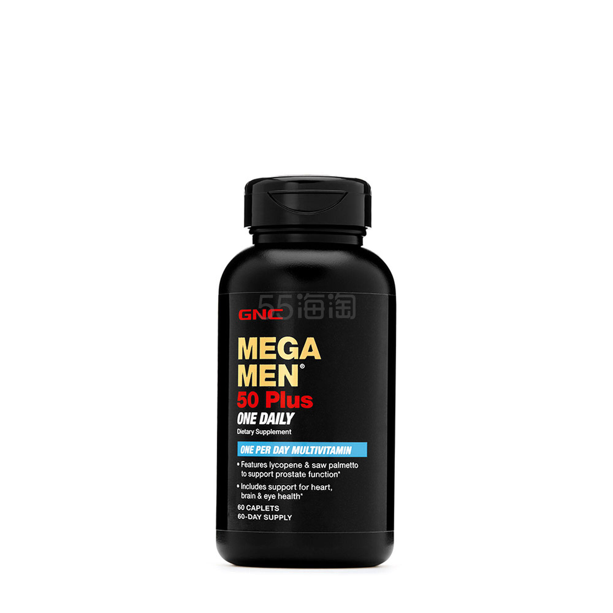 GNC 健安喜 男性每日复合维生素 50+ 60粒