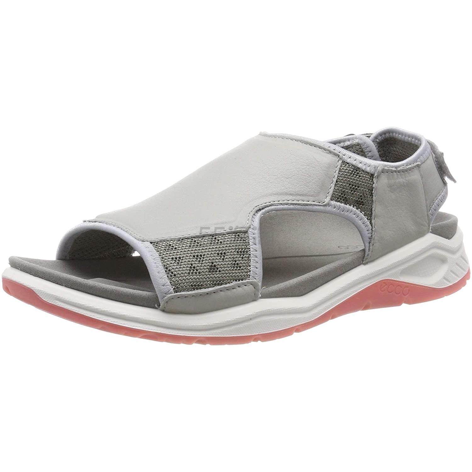 中亚prime会员ecco爱步xtrinsic全速系列女士牦牛皮鱼嘴凉鞋