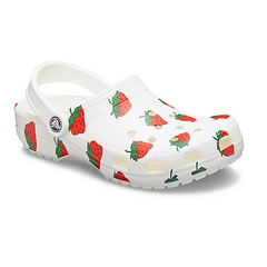【上新】Crocs 卡骆驰 Classic Vacay Vibes 草莓印花洞洞鞋