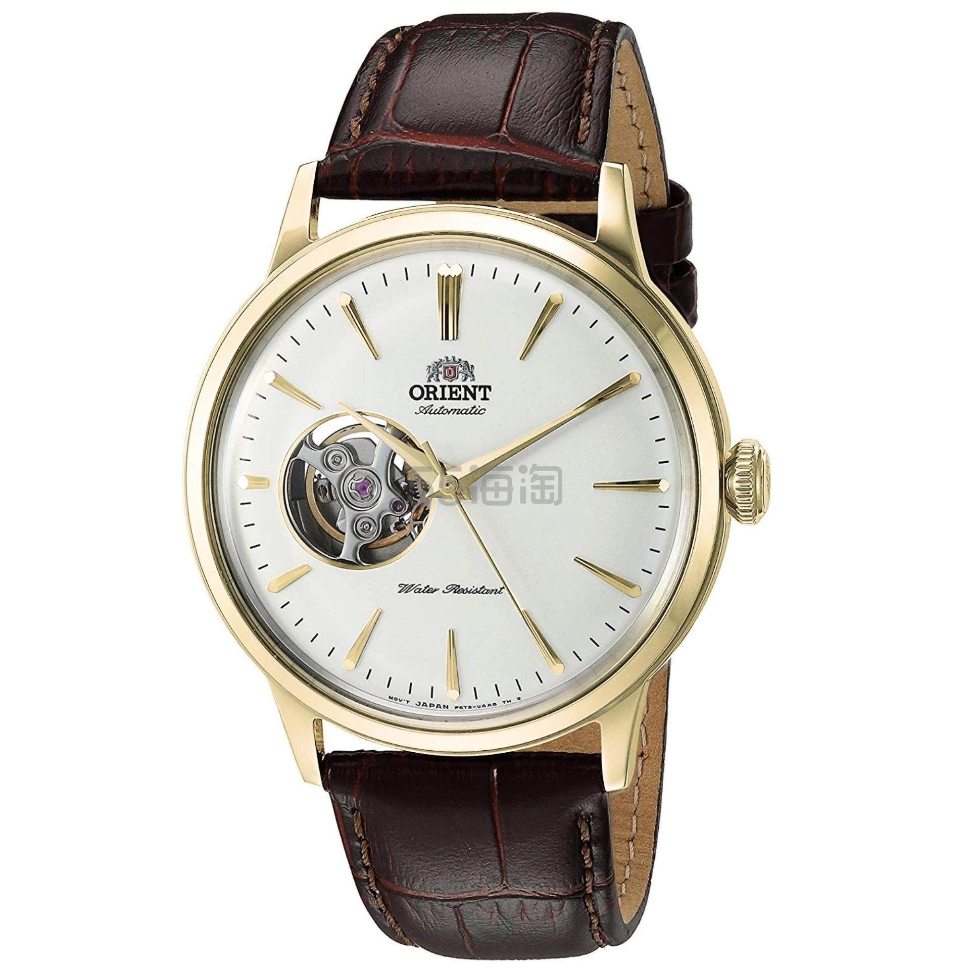 3件9折中亚prime会员orient东方双狮raag0003s镂空全自动机械男表